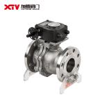 High Platform Flanged Floating Ball Valve 150LB with Durable Stainless Steel