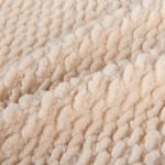 100% Polyester Soft Knitted Plush Fleece Shu Velveteen Mirco Sherpa Fabric