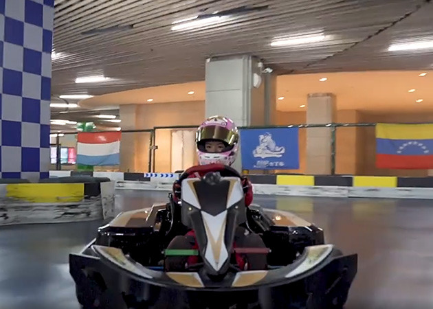 S Version 50Ah*2 Battery Powered Go Kart For Adults 90km/H Belt Drive