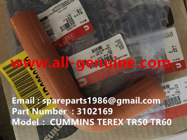 3102169 HOSE TEREX CUMMINS DUMP TRUCK TR50 TR60 TR100 TR70 MINING HAULER OFF