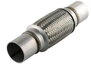 Quality 51mm Overall Length 300mm 2 Inch Braided Stainless Steel Flex Exhaust Pipe wholesale