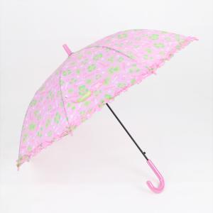 Quality Girls Kids Pink Umbrella Durable , Cartoon Character Kids Princess Umbrella wholesale