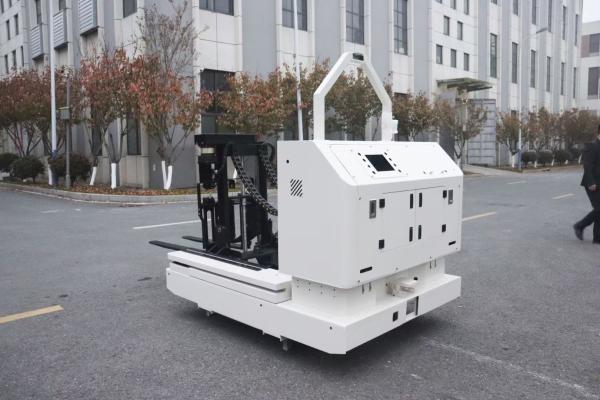 500 kG Rated Load Capacity Non Standard AGV Body Electric Reach Forward Jack