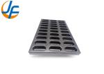RK Bakeware China Foodservice Oval Shape Industrial Cupcake Tray For Wholesale