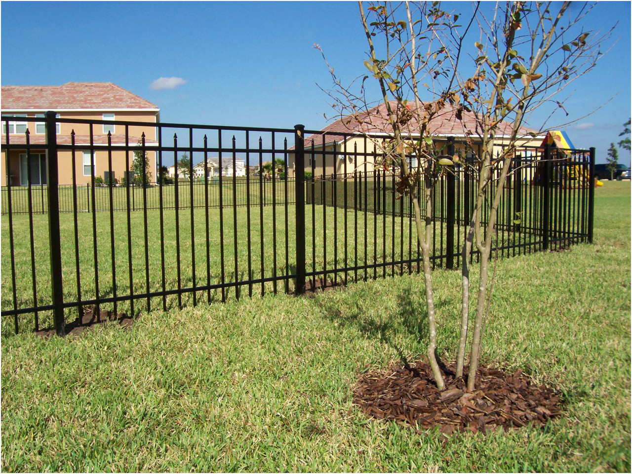 CE Powder Coated Pool Fencing , Anti Rust 1.8 M Pool Fence Panels