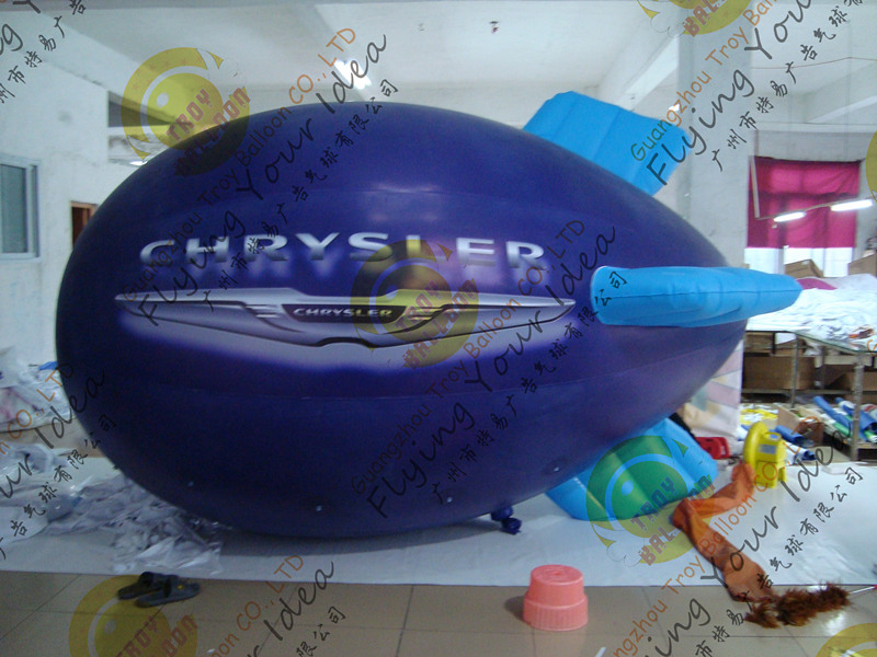 Fireproof Helium Advertising Inflatables Attractive For Public Promotions