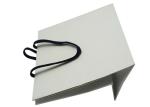 Personalized Logo Paper Shopping Bags High Durability With Rope Handles