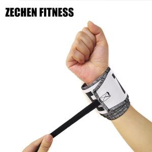 Quality 7.3cm Weight Lifting Straps Gym Crossfit Custom Weightlifting Wrist Wraps 90cm wholesale