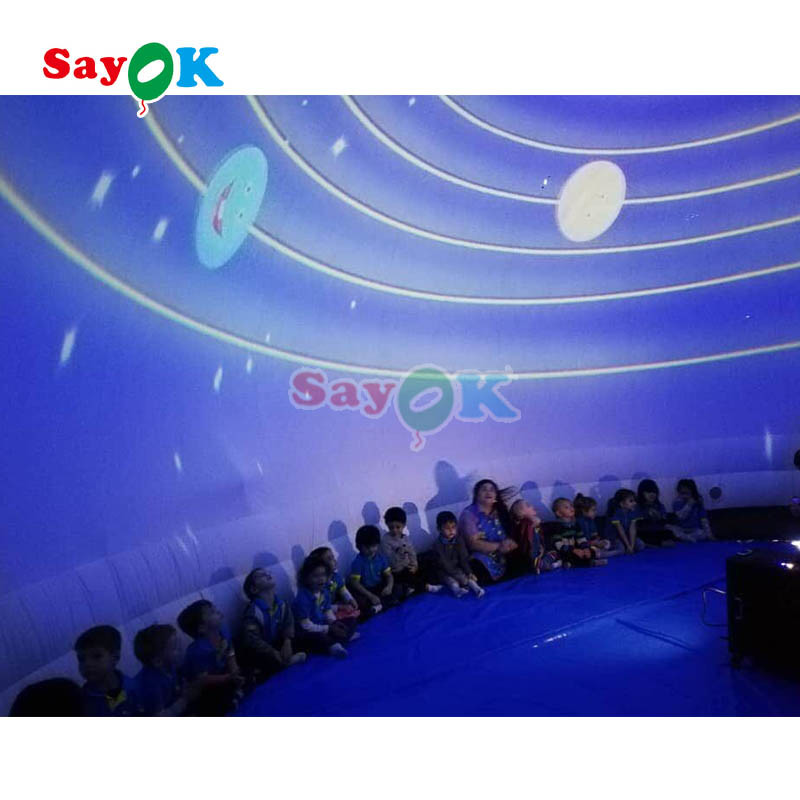 Portable Inflatable Planetarium Dome Tent For Cinema Movie And Kids School Education Equipment