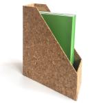 Stationery Cork Magazine Holder Desk Organizer Dampproof 30x15x24cm