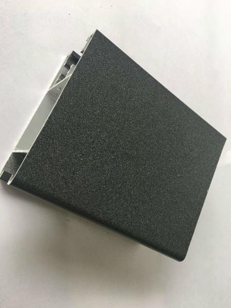 6061 / 6063 T3 - T8 Sand Blasting Powder Coated Aluminium Profiles With Color