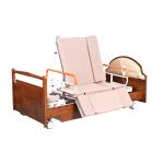 Multifunctional Steel Wooden Electric Rotating Bed Medical Equipment For Elderly