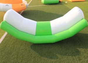 Quality Amusement Park Inflatable Outdoor Toys Floating Seesaw Rocker For Water Sport Games wholesale