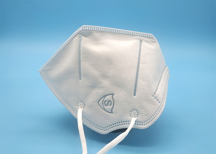 White Ear Hanging Disposable N95 Mask Anti Pollution Mask With Nose Clip
