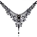Noble Dance Wear Accessories Rhinestone Hollow Mesh Choker Necklace