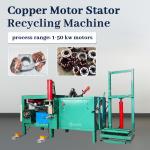 Electric Motor Wrecker Scrap Copper Motor Stator Recycling Machine for