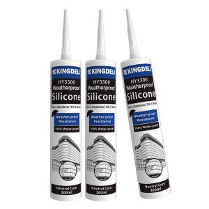 Quality Clear Weatherproof GP Glass Sealant Silicone Glue For Caulking wholesale