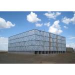 Hot Dipped Galvanized Pressed Steel Sectional Water Tanks Metal Water Storage