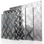 ASTM 5083 ASTM Embossed Aluminum Tread Plate Diamond Plate 500mm