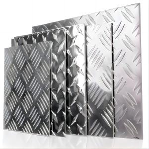 ASTM 5083 ASTM Embossed Aluminum Tread Plate Diamond Plate 500mm