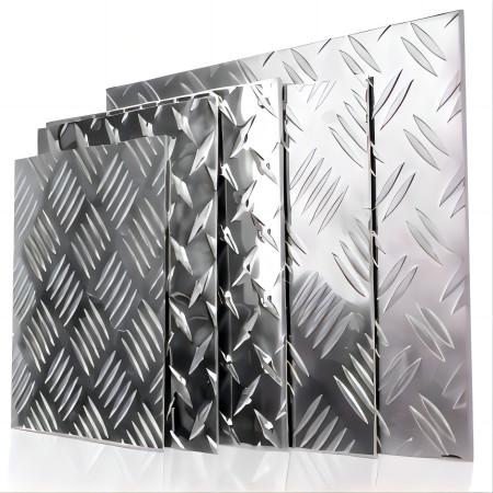 Cheap ASTM 5083 ASTM Embossed Aluminum Tread Plate Diamond Plate 500mm for sale