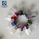 Cylindrical Clear Plastic Medicine Bottles