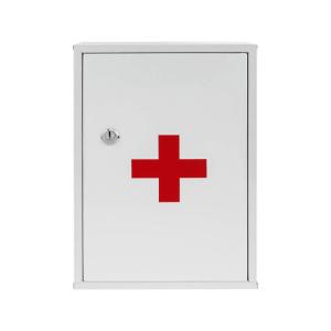 Quality Wall Mount First Aid Items Cabinet Steel Medicine Lock Box wholesale