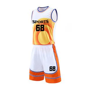 Quality Durable Basketball Sports Clothes Sublimation Basketball Jersey For Training wholesale