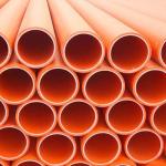 300 500 600mmPower Cable Protection Tubes MPP CPVC Buried Wire
