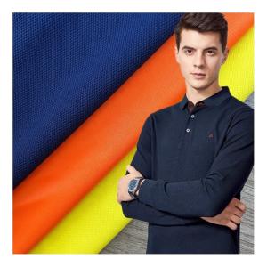 Quality Garment Materials Polyester Pique Fabric For Polo Dresses Making wholesale