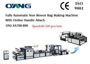 Quality Ultrasonic Sealing PP Non Woven Bags Manufacturing Machine New Innovated wholesale