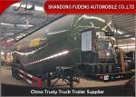 Tri axle 50cbm Bulk Cement tanker semi trailer for sale 12 wheeler