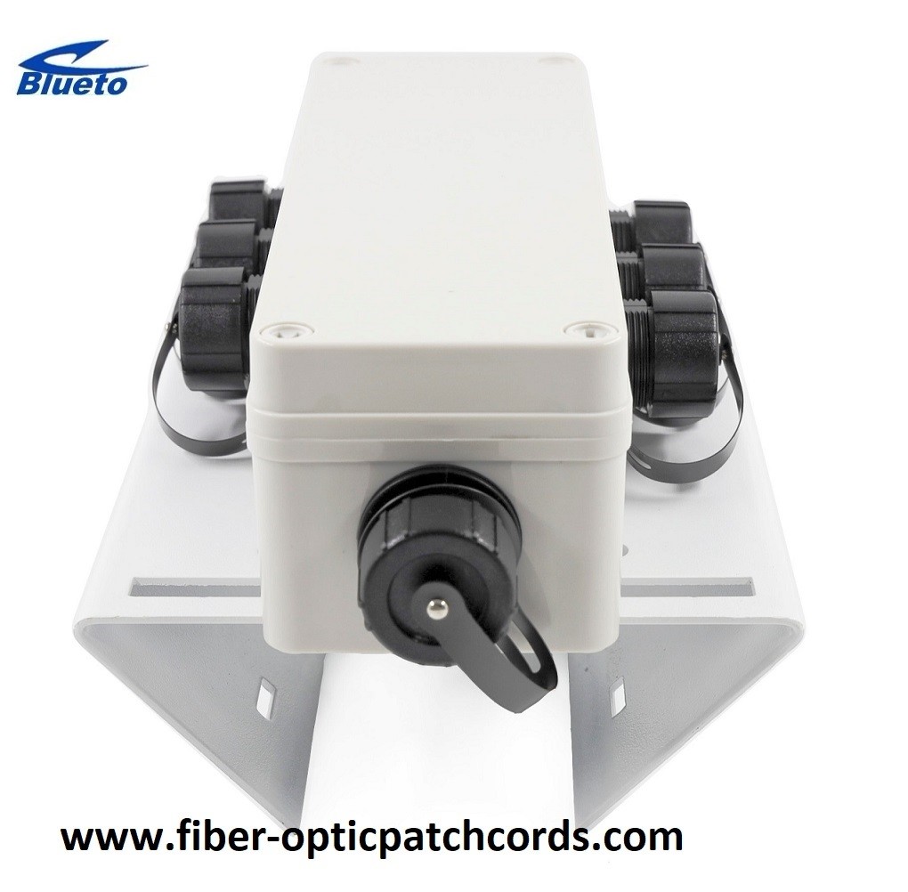 5G Telecom ODVA MPO MTP Outdoor Waterproof Connector Box Pole Mounting