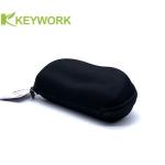 Peanut-Shaped Sports EVA Eyewear Case Perfect For Curved Frames Sunglasses