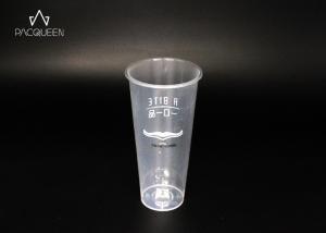 Quality PP Disposable Plastic Drinking Cups Large Volume For Ice Cream Drinks wholesale