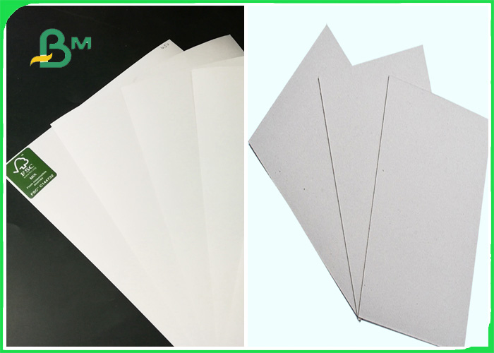 Smooth Surface 250g 350g Duplex Board Grey Back For Printing And Packing