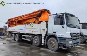 Quality Zoomlion Heavy Industries Second Hand Concrete Pump Truck Remanufactured 52m wholesale