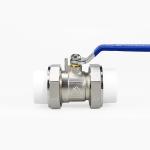 DN15 DN20 DN100 Metal Ball Valve 1/2" 3'' 4 Inch Ballcock Shut Off Valve