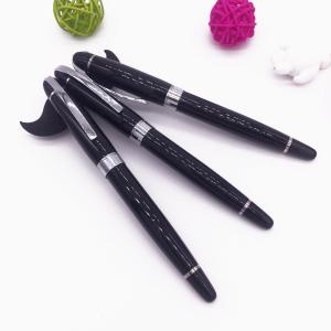 Quality Customized Logo Luxury Metal Roller Pens With Cap wholesale