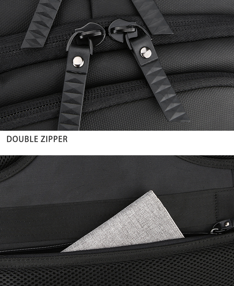 New custom logo large capacity anti theft laptop bag waterproof bag with USB interface business travel Backpack