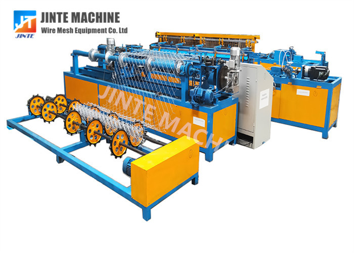 3.8kw Semi Automatic Chain Link Machine