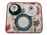 220gsm Microfiber Dish Drying Mat For Dishes Kitchen Dining Table