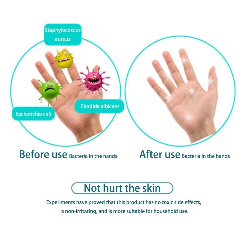 Individual Children Organic Waterless Instant Hand Sanitizer Gel