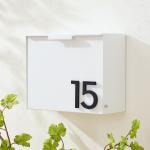 Stylish and Durable Outdoor Mailboxes with Wall Mounting and Powder Coating