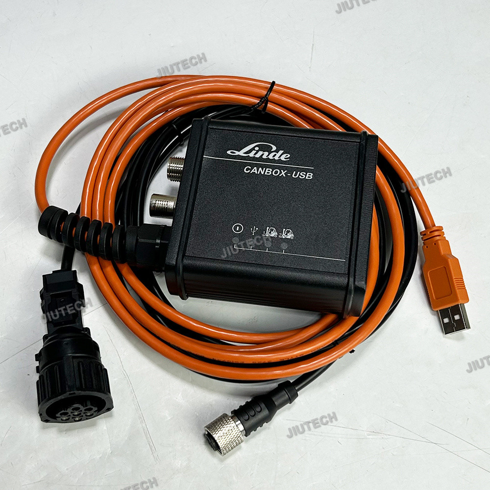 V2024 For Linde BT Diagnostic Kit Linde Forklift Scanner Tool Canbox Forklift Pathfinder LSG Service Tool