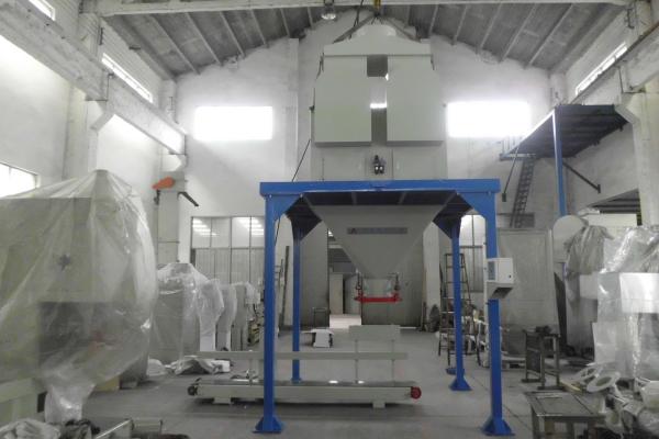 Dual Hopper Feed Powder Bagging Machine Automatic Bagging Equipment 400 Bags /