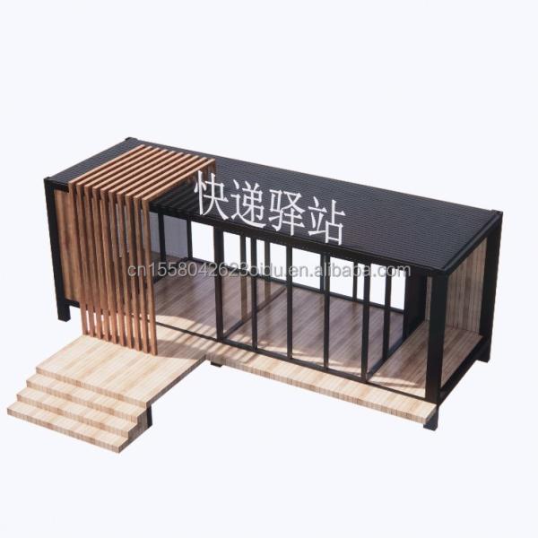 50/75/100mm Wave Sandwich Panel Wall Container House Prefabricated Mobile Villa