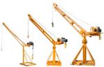 Portable Building Material Lifting Crane 360 Degree 400kg