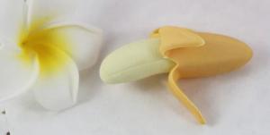 Quality kids promotional 3D banana eraser,various packing available wholesale