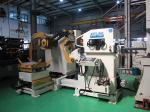 Multi - Functional Steel Coil Uncoiler Short Gauge Feeder / Mechanical Shearing